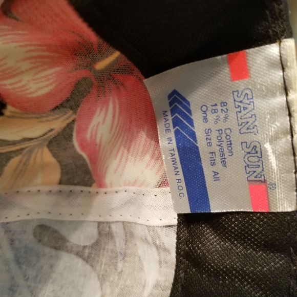 Rare vintage Pepsi cola Spellout Floral Hat cap - Picture 8 of 8